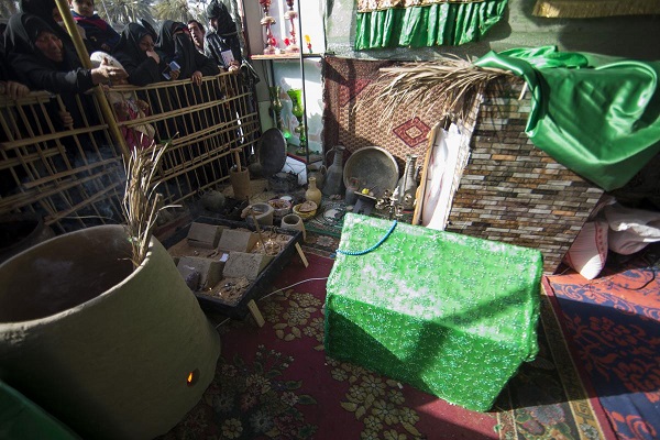 آغاز یازدهمین جشنواره &laquo;موسم احزان فاطمی&raquo; در بین&zwnj;الحرمین + عکس