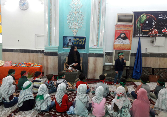 مسابقه شکوفه&zwnj;های قرآنی در باقر آباد قرچک برگزار شد