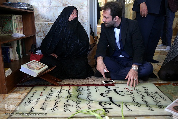 مادرشهید حسن دانش مادرشهید حسن دانش