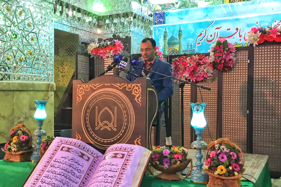صوت/ کاروان قرآنی انقلاب در آستان امامزاده هلال&zwnj;بن&zwnj;علی(ع)