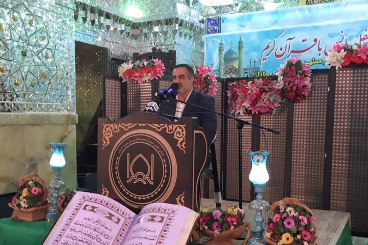 صوت/ کاروان قرآنی انقلاب در آستان امامزاده هلال&zwnj;بن&zwnj;علی(ع)