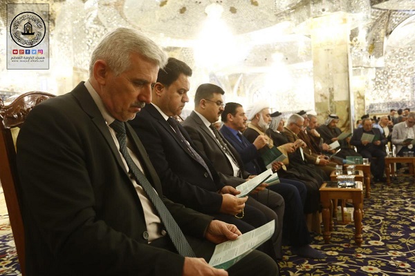 تصاویری از آیین تجلیل از برگزیدگان مسابقات قرآن دانشجویی عراق