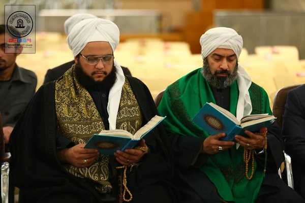 تصاویری از آیین تجلیل از برگزیدگان مسابقات قرآن دانشجویی عراق