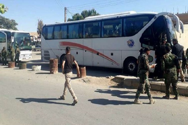 آغاز انتقال محاصره شدگان در &laquo;کفریا و فوعه&raquo; سوریه