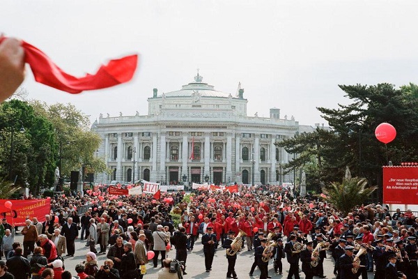 بزرگداشت روز جهانی کارگر در اتریش