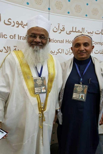 آماده//تلاوت قرآن در مراسم ختم محمود الکرخی+فیلم