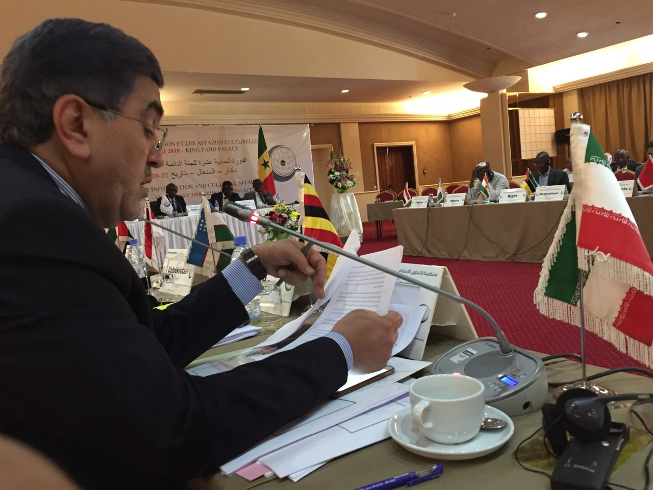 تصویب پیشنهاد سینمایی ایران در اجلاس اسلامی سنگال تصویب پیشنهاد سینمایی ایران در اجلاس اسلامی سنگال