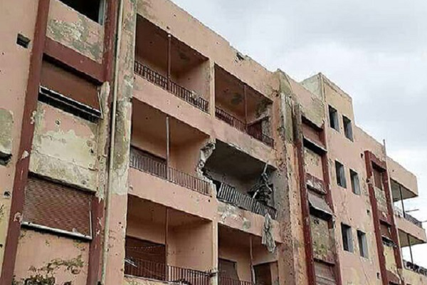 حمله خمپاره&zwnj;ای به شهر بعث در سوریه