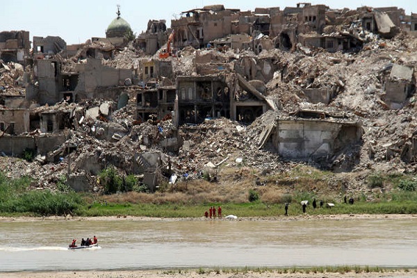 خطر جنازه&zwnj;های مدفون برای اهالی موصل