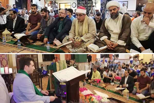 محفل مشترک «سیدمصطفی حسینی» و «محمود شحات انور» در لبنان