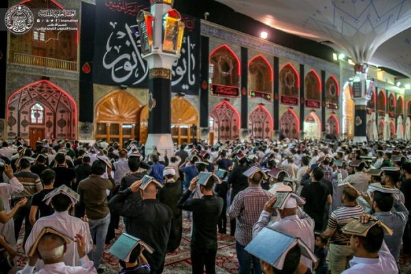 احیای شب نوزدهم ماه رمضان در حرم امیرمومنان + عکس