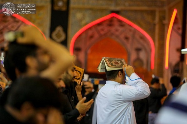 احیای شب نوزدهم ماه رمضان در حرم امیرمومنان + عکس