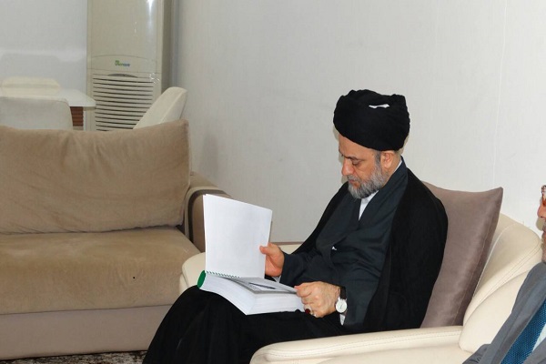 پایان کتابت مصحف دستنویس مرکز ملی قرآن عراق پایان کتابت مصحف دستنویس مرکز ملی قرآن عراق