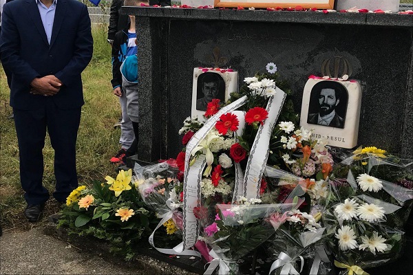 بزرگداشت شهید ایرانی در بوسنی+عکس