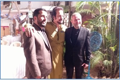 كارگردان سرشناس بالیوود در ضیافت افطار+عکس