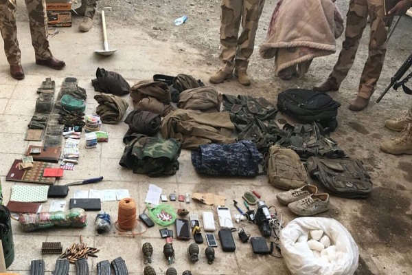 کشف کمربندهای انفجاری داعش در کرکوک کشف کمربندهای انفجاری داعش در کرکوک