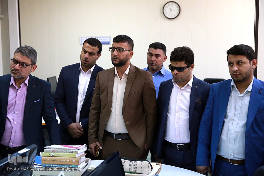 بازدید کادر مؤسسه قرآنی &laquo;الثقل الأکبر&raquo; بغداد از ایکنا