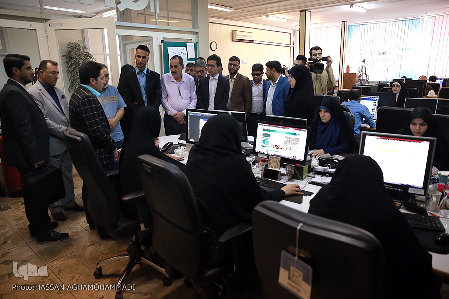 بازدید کادر مؤسسه قرآنی &laquo;الثقل الأکبر&raquo; بغداد از ایکنا