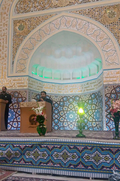 تصویر تلاوت قاری بین المللی در محضر رهبر معظم انقلاب