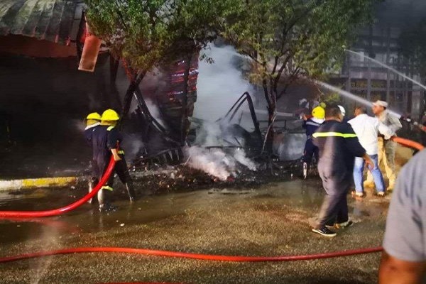 جزئیات آتش&zwnj;سوزی در نزدیکی حرم امام حسین(ع)