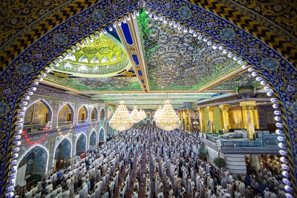 اقامه نماز عید قربان در بینالحرمین + عکس اقامه نماز عید قربان در بینالحرمین + عکس