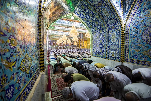 اقامه نماز عید قربان در بینالحرمین + عکس اقامه نماز عید قربان در بینالحرمین + عکس