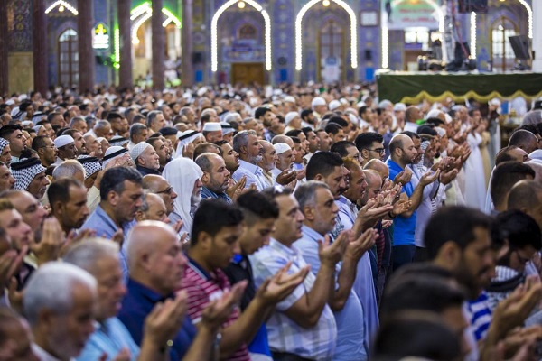 اقامه نماز عید قربان در بینالحرمین + عکس اقامه نماز عید قربان در بینالحرمین + عکس