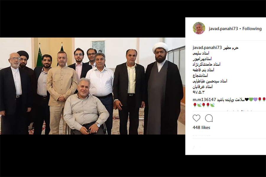 حافظ کل قرآن کریم در جوار مسجد النبی(ص)