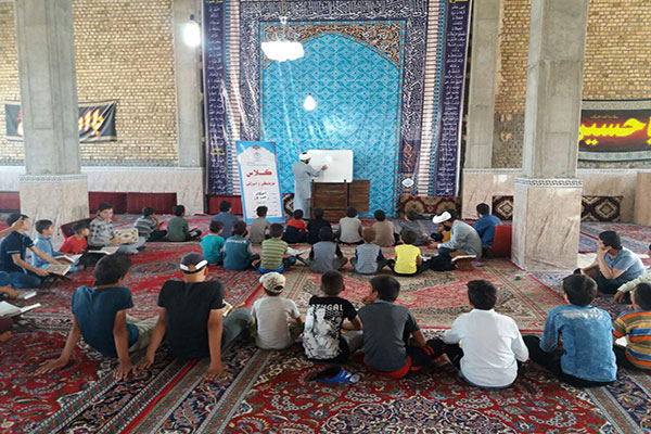 کلاس&zwnj;های فرهنگی و آموزشی در پایگاه تابستانی موسی بن&zwnj;جعفر(ع) الارد