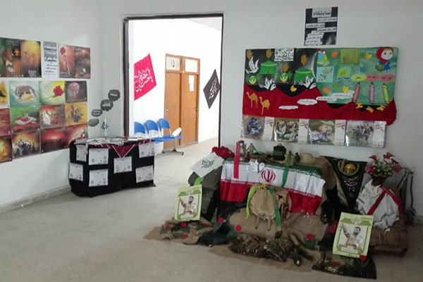 نمایشگاه &laquo;نمادهای عاشورایی&raquo; در املش + تصاویر