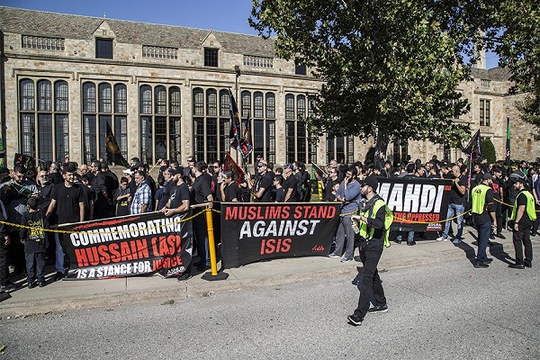 تصاویری از راهپیمایی حسینی در &laquo;دیربورن&raquo; آمریکا