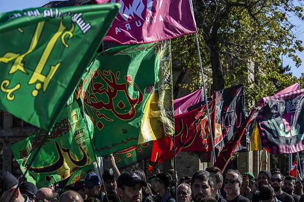 تصاویری از راهپیمایی حسینی در &laquo;دیربورن&raquo; آمریکا