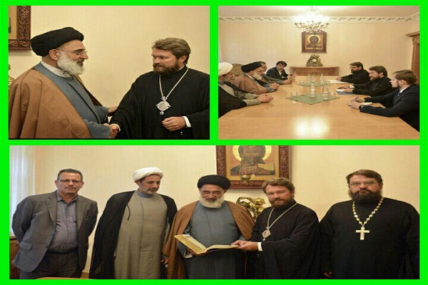 اهدای نهج&zwnj;البلاغه به مقام مسیحی روس+عکس