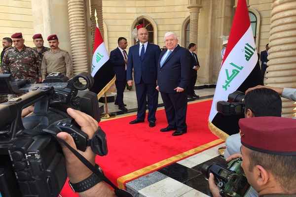 تصاویری از مراسم تنفیذ حکم ریاست جمهوری برهم صالح