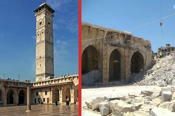 بازسازی مسجد امویان حلب با همکاری موزه پرگامون