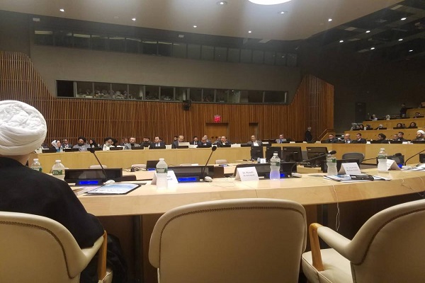 نشست دینی عتبات مقدسه عراق در مقر سازمان ملل