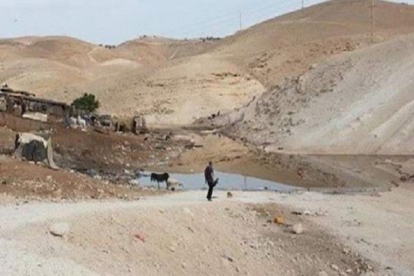 غرق روستای &laquo;خان احمر&raquo; فلسطین در فاضلاب