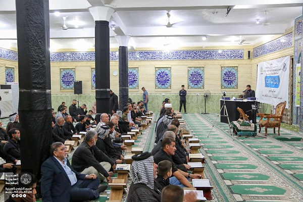 تصاویری از استراحت&zwnj;گاه&zwnj;های قرآنی اربعین در واسط عراق