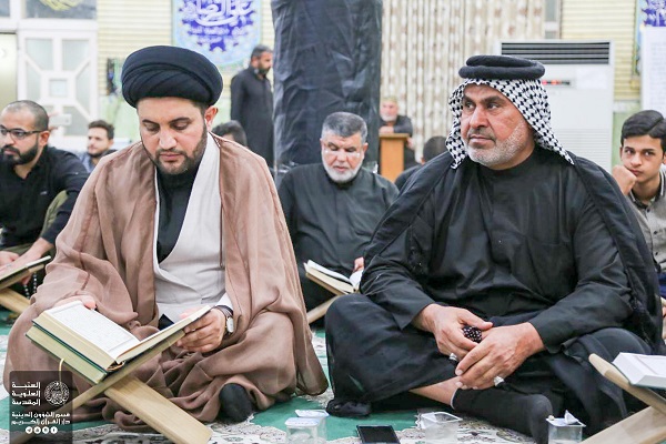 تصاویری از استراحت&zwnj;گاه&zwnj;های قرآنی اربعین در واسط عراق