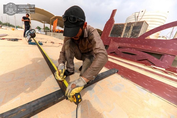 آمادگی زائرسرای امام رضا(ع) نجف برای پذیرایی از زائران اربعین آمادگی زائرسرای امام رضا(ع) نجف برای پذیرایی از زائران اربعین