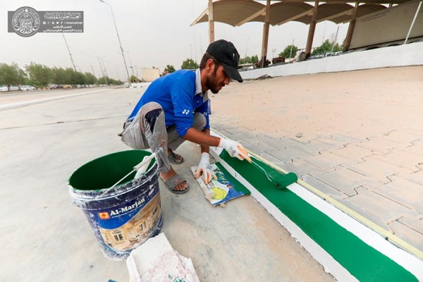 آمادگی زائرسرای امام رضا(ع) نجف برای پذیرایی از زائران اربعین آمادگی زائرسرای امام رضا(ع) نجف برای پذیرایی از زائران اربعین