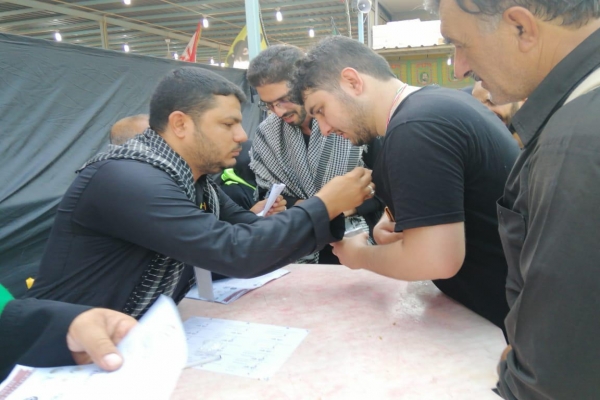 آغاز به کار ایستگاههای قرآنی در مرز شلمچه + عکس آغاز به کار ایستگاههای قرآنی در مرز شلمچه + عکس