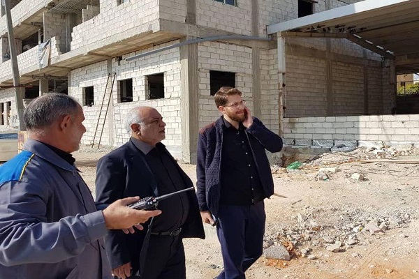 بازدید رئیس ستاد بازسازی عتبات از پروژه&zwnj;های سوریه