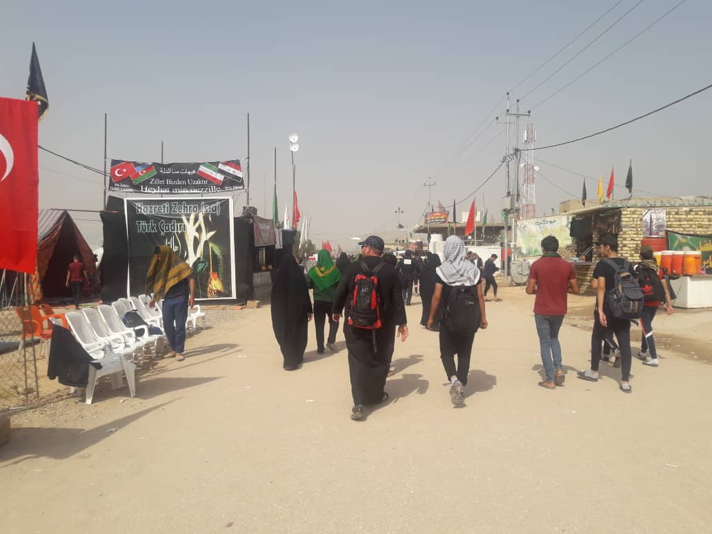 حال و هوای طریق الحسین در آستانه اربعین حسینی حال و هوای طریق الحسین در آستانه اربعین حسینی