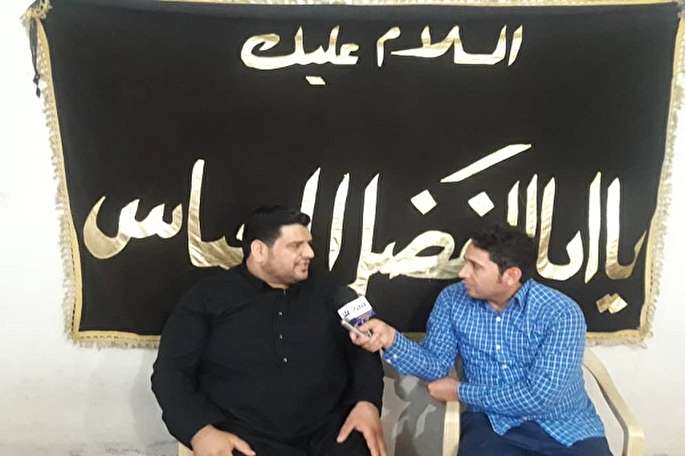 خادم الحسین عراقی از خدمت به زوار میگوید/ روشن نگهداشتن چراغ موکب پس از پدر خادم الحسین عراقی از خدمت به زوار میگوید/ روشن نگهداشتن چراغ موکب پس از پدر