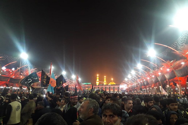 تصاویری از شب اربعین حسینی به روایت دوربین ایکنا