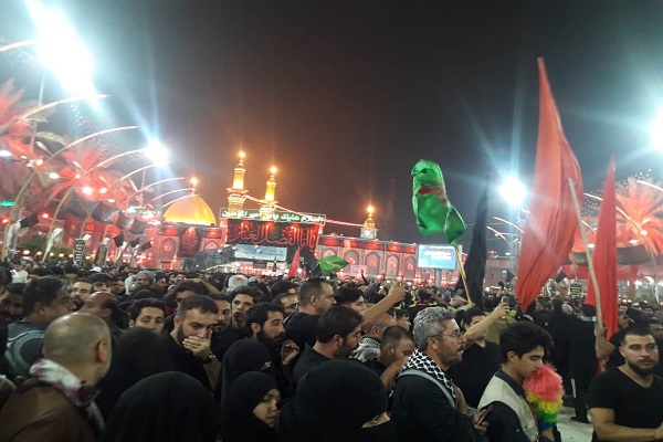 تصاویری از شب اربعین حسینی به روایت دوربین ایکنا