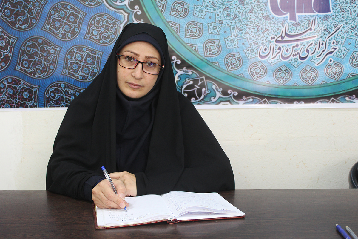 بهاره شعبانی بانوان قرآنپژوه//3//تکریم بانوان قرآنی موجب ارتقای قرآنی جامعه است