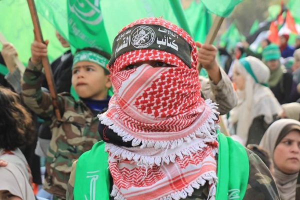 تصاویری از مراسم سالگرد تاسیس جنبش حماس در غزه