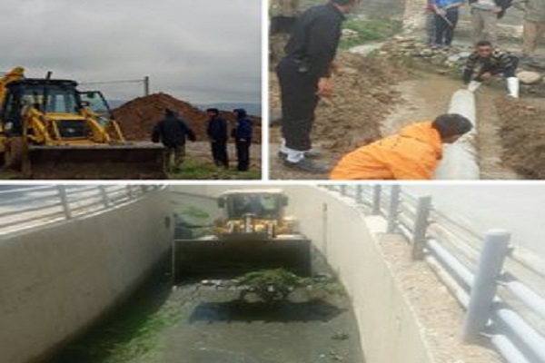 سیلی که در کرمانشاه شسکت و لرستان را به گل نشاند